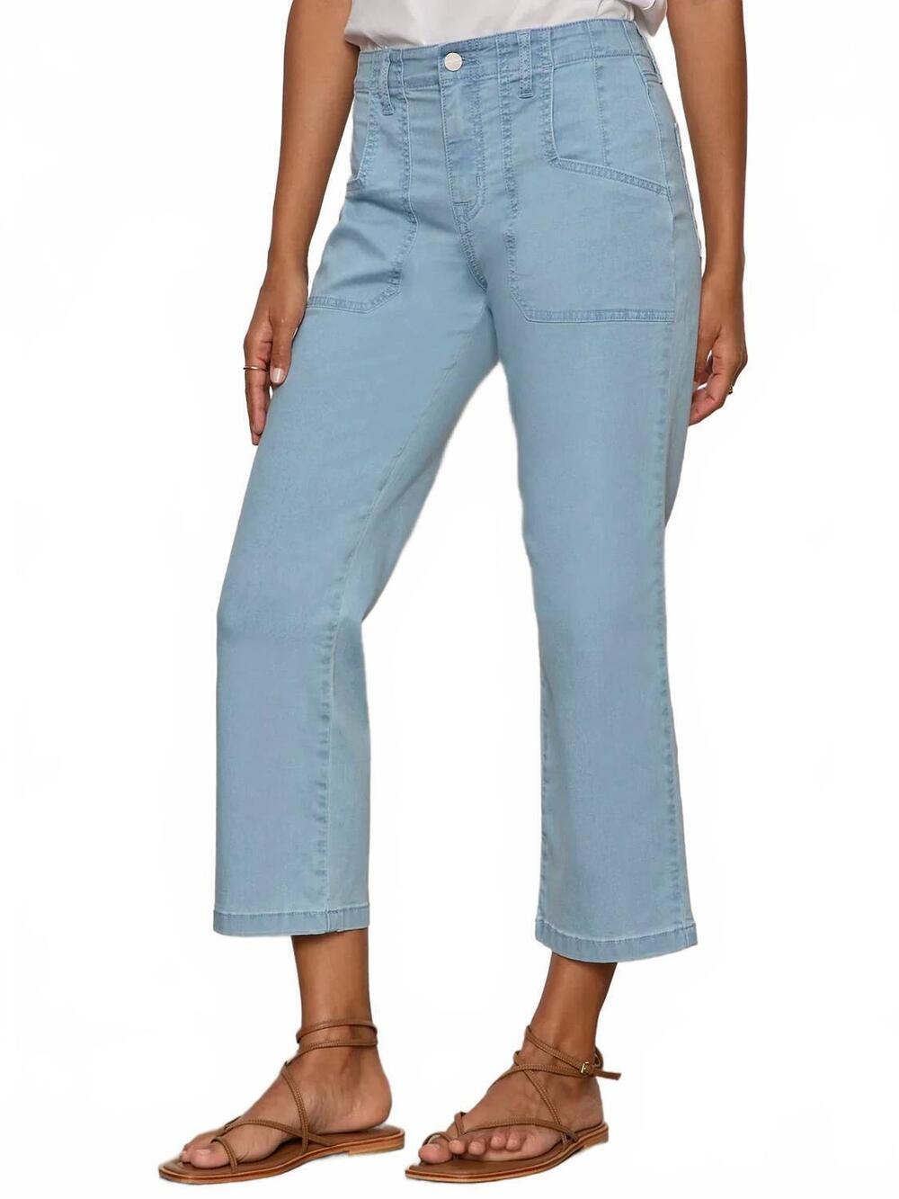 NEW SANCTUARY women's retreat crop jean in skyline